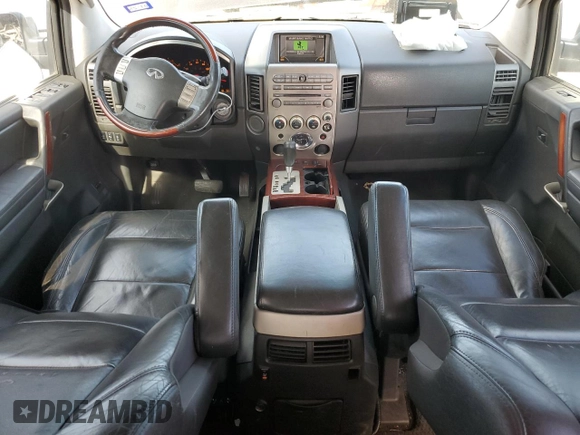 2007 Infiniti QX56 with VIN 5N3AA08A07N803017, listed as a Copart auction lot 60025774 with 237,136 mi miles and Salvage Title. Bid and sale history available at carsss.com. Image 8.