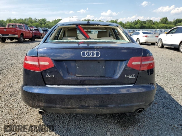 2010 Audi A6 Premium Plus with VIN WAUFGAFB3AN071389, listed as a Copart auction lot 78142494 with 97,570 mi miles and Salvage title. Bid and sale history available at DreamBid. Image 6.