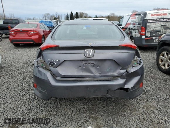 2018 Honda Civic LX with VIN 2HGFC2F58JH520784, listed as a Copart auction lot 49917785 with 49,059 mi miles and Salvage Title. Bid and sale history available at carsss.com. Image 6.