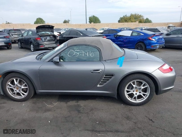 2008 Porsche Boxster with VIN WP0CA29878U711309, listed as a IAAI auction lot 41705996 with NaN miles. Bid and sale history available at carsss.com. Image 15.