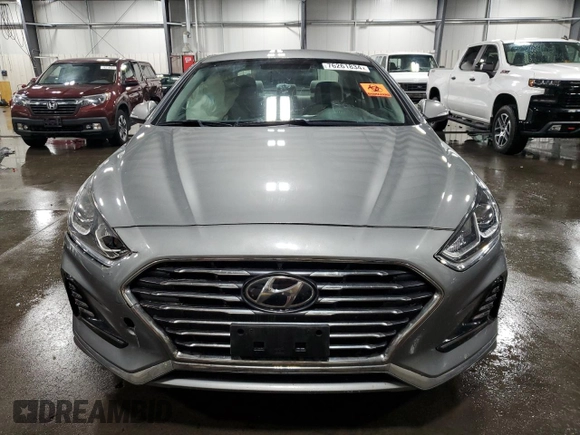 2018 Hyundai Sonata Hybrid SE with VIN KMHE24L37JA082376, listed as a Copart auction lot 76261834 with 97,486 mi miles and Salvage Title. Bid and sale history available at carsss.com. Image 5.