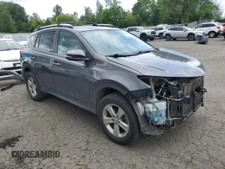 2013 Toyota RAV4 XLE with VIN 2T3RFREV7DW122189, listed as a Copart auction lot 57348125 with 142,662 mi miles and Salvage title. Bid and sale history available at DreamBid. Image 4.