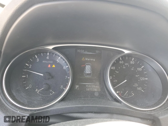 2014 Nissan Rogue SV with VIN 5N1AT2MT3EC807786, listed as a Copart auction lot 53533715 with 153,239 mi miles and Salvage Title. Bid and sale history available at DreamBid. Image 9.
