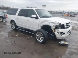 2015 Ford Expedition Max Limited with VIN 1FMJK1KT5FEF30340, listed as a IAAI auction lot 41149975 with 137,327 mi miles. Bid and sale history available at carsss.com. Image 1.