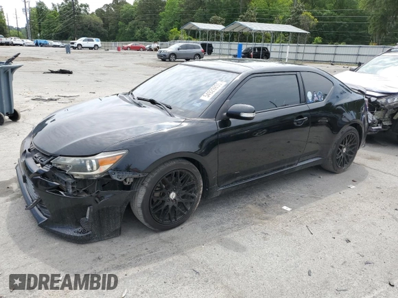 2015 Scion tC with VIN JTKJF5C75F3096765, listed as a Copart auction lot 54929855 with 114,522 mi miles and Clean Title. Bid and sale history available at carsss.com. Image 1.