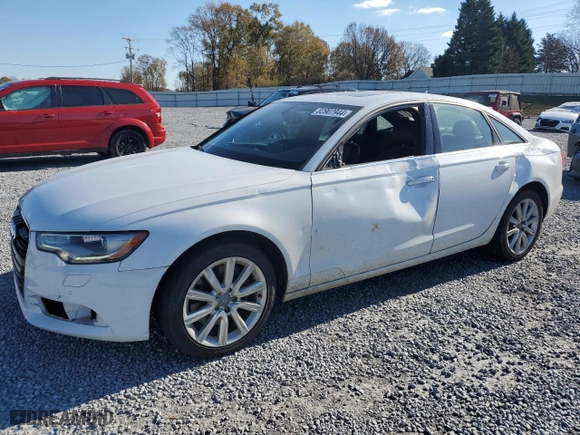 2015 Audi A6 2.0T Premium Plus with VIN WAUGFAFC8FN030358, listed as a Copart auction lot 82907944 with 82,848 mi miles and Salvage Title. Bid and sale history available at carsss.com. Image 1.