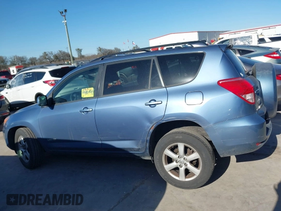 2008 Toyota RAV4 Ltd with VIN JTMZK31V585016495, listed as a IAAI auction lot 41729731 with 167,850 mi miles. Bid and sale history available at carsss.com. Image 14.