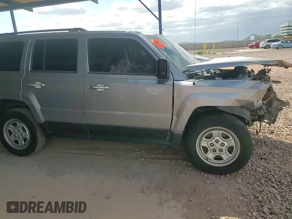 2015 Jeep Patriot Sport with VIN 1C4NJPBB0FD428386, listed as a Copart auction lot 53162285 with 101,892 mi miles and Salvage Title. Bid and sale history available at DreamBid. Image 14.