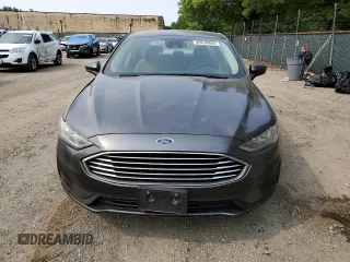 2020 Ford Fusion SE with VIN 3FA6P0HD0LR249194, listed as a Copart auction lot 59510625 with 74,932 mi miles and Salvage title. Bid and sale history available at DreamBid. Image 5.