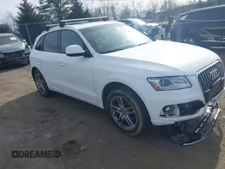 2015 Audi Q5 Premium Plus with VIN WA1LFAFP5FA129869, listed as a IAAI auction lot 41764391 with 119,663 mi miles. Bid and sale history available at carsss.com. Image 1.