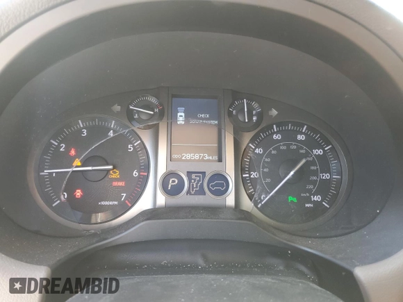 2012 Lexus GX 460 with VIN JTJBM7FX7C5037366, listed as a Copart auction lot 52918825 with 285,873 mi miles and Salvage Title. Bid and sale history available at carsss.com. Image 9.