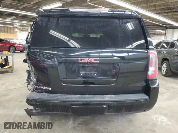 2016 GMC Yukon SLE with VIN 1GKS2AKCXGR417992, listed as a Copart auction lot 46718655 with 116,830 mi miles and Salvage Title. Bid and sale history available at carsss.com. Image 6.