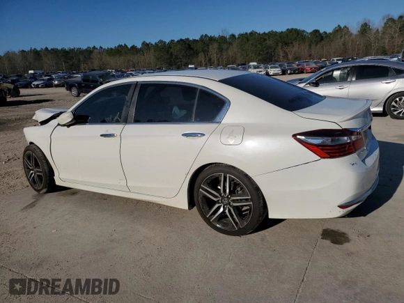 2017 Honda Accord Sport with VIN 1HGCR2F53HA083108, listed as a Copart auction lot 46889545 with 150,420 mi miles and Salvage Title. Bid and sale history available at carsss.com. Image 2.