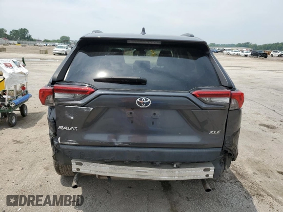 2021 Toyota RAV4 XLE with VIN 2T3W1RFVXMC102648, listed as a Copart auction lot 59706965 with 85,545 mi miles and Salvage title. Bid and sale history available at DreamBid. Image 6.
