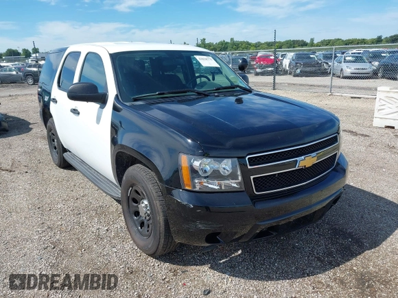 2012 Chevrolet Tahoe Commercial with VIN 1GNLC2E05CR320494, listed as a IAAI auction lot 42838775 with 120,139 mi miles and . Bid and sale history available at DreamBid. Image 1.