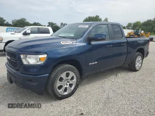 2024 Ram 1500 Big Horn z VIN 1C6SRFBT7RN137937, wystawiony jako Copart lot #68356584 z przebiegiem 370 mil mil oraz Szkoda całkowita • Salvage title. Historia ofert i sprzedaży dostępna na DreamBid. Obrazek 1.