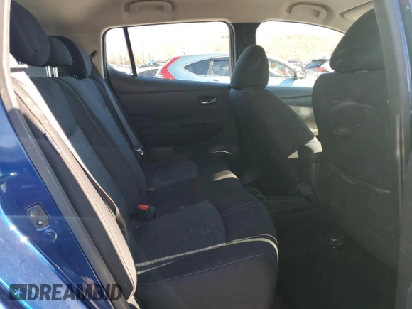 2023 Nissan LEAF SV Plus with VIN 1N4CZ1CV7PC561374, listed as a Copart auction lot 47623055 with 10,572 mi miles and Salvage Title. Bid and sale history available at DreamBid. Image 10.
