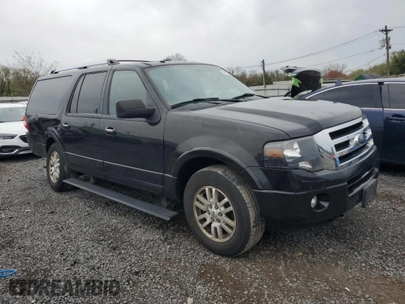 2014 Ford Expedition EL Limited with VIN 1FMJK2A53EEF07274, listed as a Copart auction lot 53036395 with 154,338 mi miles and Salvage Title. Bid and sale history available at carsss.com. Image 4.