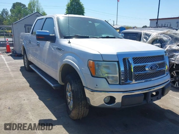 2010 Ford F-150 XL with VIN 1FTFW1CV7AFB08801, listed as a IAAI auction lot 41995312 with 280,286 mi miles. Bid and sale history available at carsss.com. Image 1.