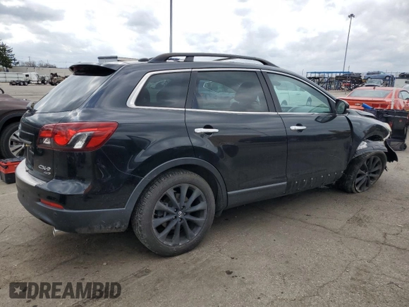 2015 Mazda CX-9 Grand Touring with VIN JM3TB3DA5F0460783, listed as a Copart auction lot 51523625 with 84,106 mi miles and Salvage Title. Bid and sale history available at carsss.com. Image 3.