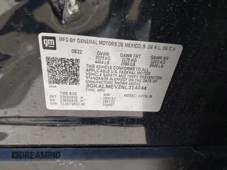 2022 GMC Terrain SLE with VIN 3GKALMEV2NL314044, listed as a IAAI auction lot 41946903 with 25,801 mi miles. Bid and sale history available at carsss.com. Image 9.