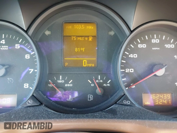 2005 Porsche Cayenne with VIN WP1AA29P35LA25539, listed as a IAAI auction lot 41653826 with 162,439 mi miles. Bid and sale history available at carsss.com. Image 7.