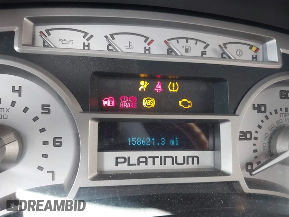 2009 Ford F-150 XL with VIN 1FTPW14V29FA03792, listed as a IAAI auction lot 41938651 with 158,621 mi miles. Bid and sale history available at carsss.com. Image 7.