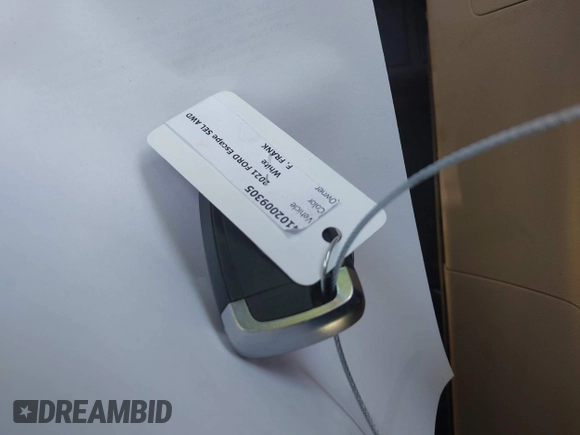 2021 Ford Escape SEL с VIN 1FMCU9H92MUA07776, выставлен на аукционе IAAI как лот 42049819 с пробегом 118 717 миль миль и . История ставок и продаж доступна на DreamBid. Изображение 11.