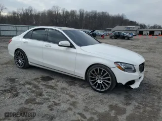 2015 Mercedes-Benz C-Class C 300 with VIN 55SWF4JB5FU081327, listed as a Copart auction lot 46838985 with 151,677 mi miles and Clean Title. Bid and sale history available at carsss.com. Image 4.