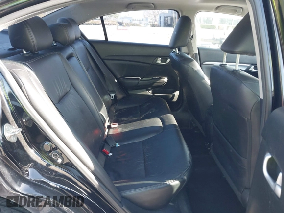 2015 Honda Civic Sedan EX-L with VIN 2HGFB2F93FH555021, listed as a IAAI auction lot 41904781 with 151,982 mi miles. Bid and sale history available at carsss.com. Image 8.
