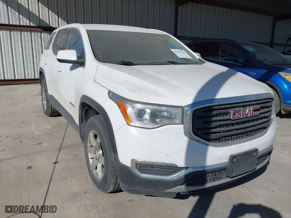 2018 GMC Acadia SLE with VIN 1GKKNKLA0JZ187588, listed as a IAAI auction lot 41675662 with 201,566 mi miles. Bid and sale history available at carsss.com. Image 1.