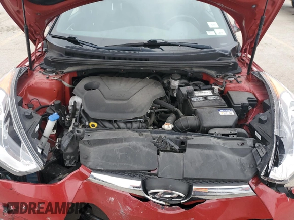 2017 Hyundai Veloster Value Edition with VIN KMHTC6AD9HU324475, listed as a Copart auction lot 82224274 with 86,533 mi miles and Salvage Title. Bid and sale history available at carsss.com. Image 12.