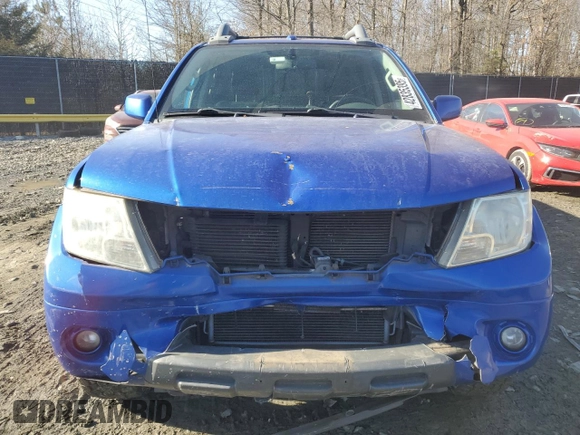 2015 Nissan Frontier Pro-4X with VIN 1N6AD0EVXFN744419, listed as a Copart auction lot 42835395 with 77,691 mi miles and Salvage title. Bid and sale history available at DreamBid. Image 5.