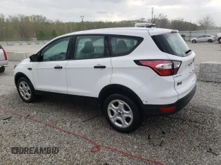 2018 Ford Escape S with VIN 1FMCU0F74JUC02609, listed as a Copart auction lot 52541145 with 18,239 mi miles and Salvage Title. Bid and sale history available at carsss.com. Image 2.
