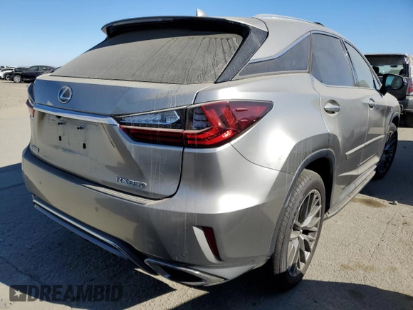 2018 Lexus RX with VIN 2T2BZMCA3JC166493, listed as a Copart auction lot 65587952 with 35,389 mi miles. Bid and sale history available at carsss.com. Image 3.