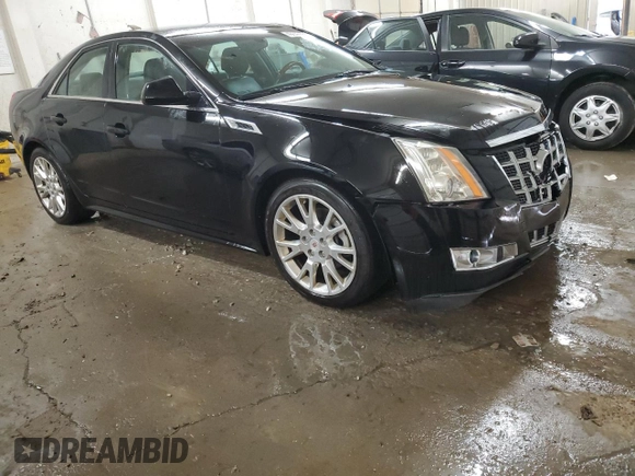 2013 Cadillac CTS with VIN 1G6DM5E34D0119653, listed as a Copart auction lot 49846565 with 160,335 mi miles and Salvage Title. Bid and sale history available at DreamBid. Image 4.