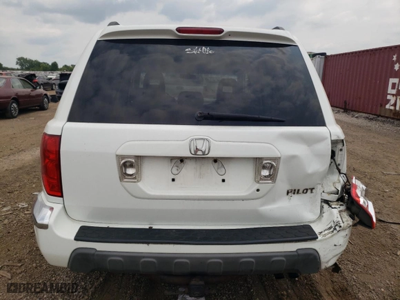 2003 Honda Pilot EX with VIN 2HKYF18763H602644, listed as a Copart auction lot 64075194 with 231,235 mi miles and Salvage Title. Bid and sale history available at carsss.com. Image 6.