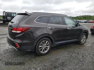 2018 Hyundai Santa Fe SE z VIN KM8SN4HF2JU259346, wystawiony jako Copart lot #58170485 z przebiegiem 130 753 mil mil oraz Tytuł czysty. Historia ofert i sprzedaży dostępna na DreamBid. Obrazek 3.