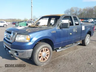 2008 Ford F-150 STX with VIN 1FTRX14W18FC25107, listed as a IAAI auction lot 42112634 with Not Provided miles. Bid and sale history available at carsss.com. Image 2.