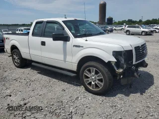 2014 Ford F-150 XL with VIN 1FTFX1CF5EKD13133, listed as a Copart auction lot 56876035 with 128,636 mi miles and Salvage title. Bid and sale history available at DreamBid. Image 4.