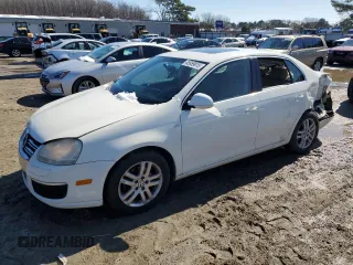 2007 Volkswagen Jetta Wolfsburg Edition z VIN 3VWEG71K47M181134, wystawiony jako Copart lot #45959915 z przebiegiem 245 853 mil mil oraz Szkoda całkowita • Salvage title. Historia ofert i sprzedaży dostępna na DreamBid. Obrazek 1.