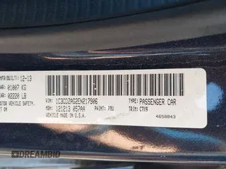 2014 Dodge Avenger SE z VIN 1C3CDZAG2EN217906, wystawiony jako IAAI lot #42144859 z przebiegiem 138 655 mil mil oraz . Historia ofert i sprzedaży dostępna na DreamBid. Obrazek 9.