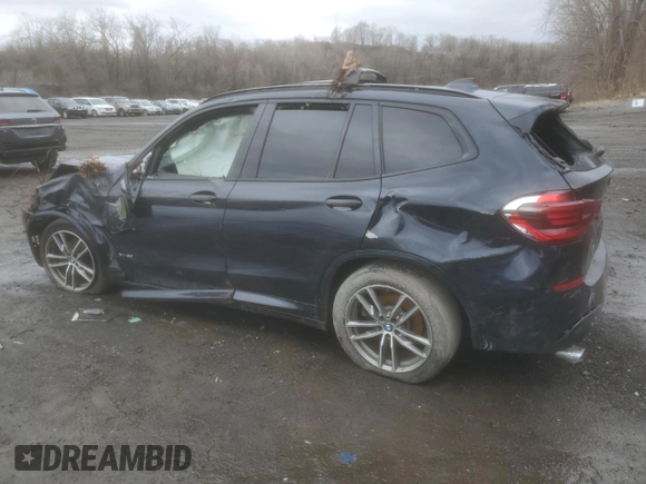 2018 BMW X3 xDrive30i with VIN 5UXTR9C50JLD59882, listed as a Copart auction lot 49089985 with 0 mi miles and Salvage Title. Bid and sale history available at carsss.com. Image 2.