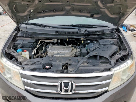 2013 Honda Odyssey EX with VIN 5FNRL5H48DB090816, listed as a Copart auction lot 51072425 with 128,158 mi miles and Salvage Title. Bid and sale history available at carsss.com. Image 12.