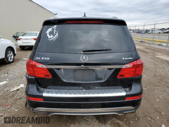 2015 Mercedes-Benz GL-Class GL 450 with VIN 4JGDF6EE8FA502082, listed as a Copart auction lot 73411452 with 72,766 mi miles. Bid and sale history available at carsss.com. Image 6.