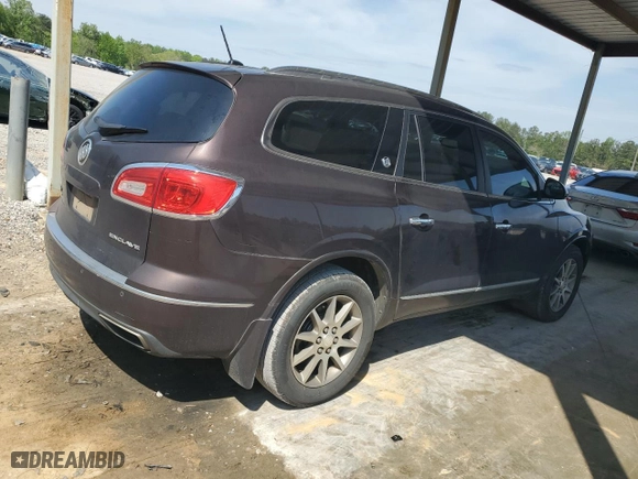 2015 Buick Enclave Leather with VIN 5GAKRBKD9FJ340911, listed as a Copart auction lot 53038925 with 205,641 mi miles and Salvage Title. Bid and sale history available at carsss.com. Image 3.