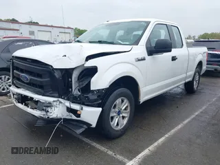 2017 Ford F-150 XL with VIN 1FTEX1C81HFC29045, listed as a IAAI auction lot 41930357 with 238,370 mi miles. Bid and sale history available at carsss.com. Image 17.