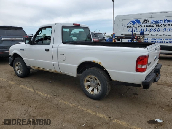 2008 Ford Ranger XL with VIN 1FTYR10D08PB15346, listed as a Copart auction lot 58475075 with 122,194 mi miles and Clean title. Bid and sale history available at DreamBid. Image 2.