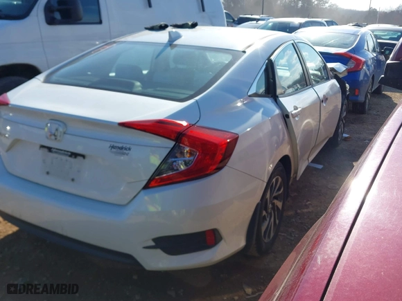 2017 Honda Civic Sedan EX with VIN 19XFC2F70HE020804, listed as a IAAI auction lot 41503623 with 88,328 mi miles. Bid and sale history available at carsss.com. Image 4.
