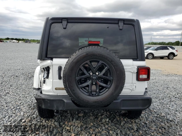 2023 Jeep Wrangler Sport S with VIN 1C4HJXDNXPW569699, listed as a Copart auction lot 52392145 with 32,972 mi miles and Salvage title. Bid and sale history available at DreamBid. Image 6.